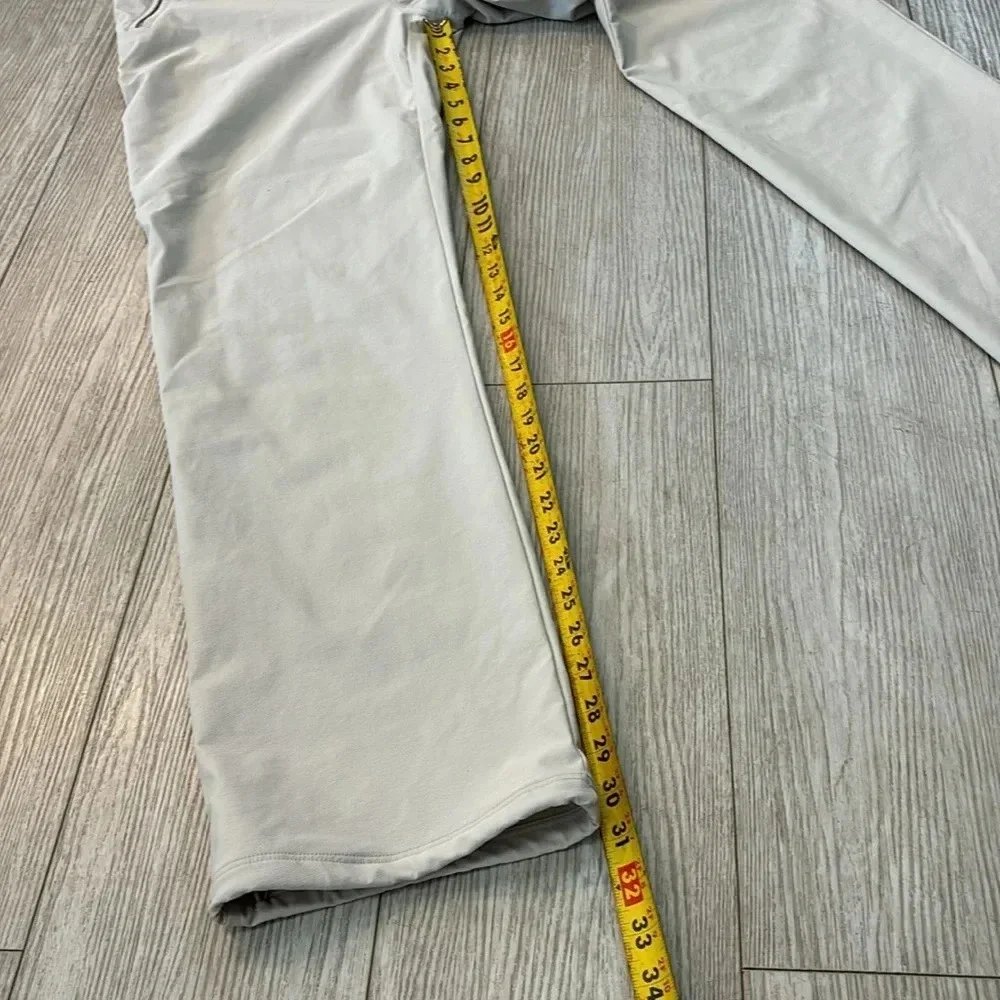 Athleta Wander Straight Pants in Birch Gray size 16